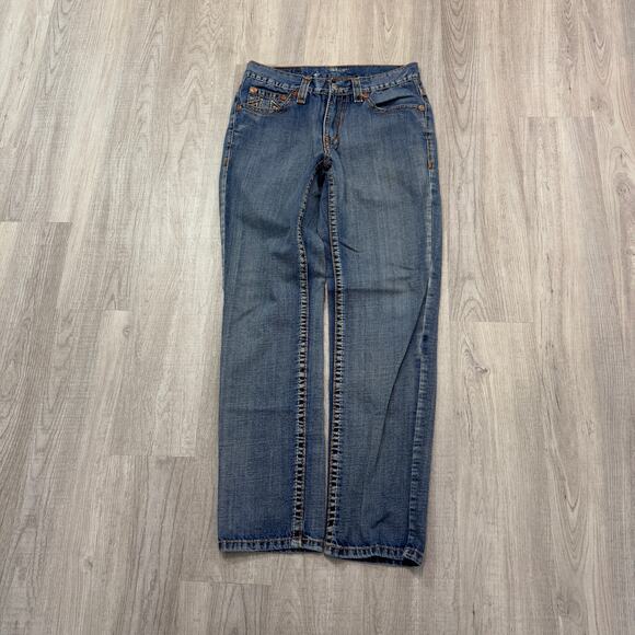 True Religion Denim - True Religion Jeans Women's Size 31 Blue Section Bobby y2k Cyber USA Made